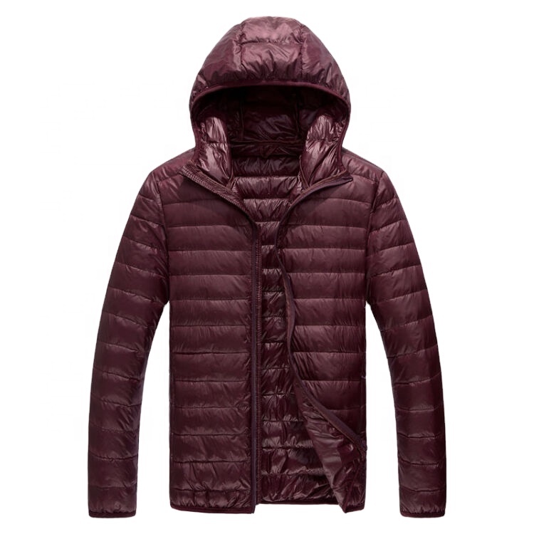 Men's outdoor Tactical light weight advanced Down jacket with hooded