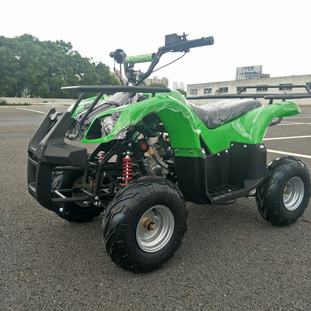 Четырёхколёсный вагончик с внедорожный 125cc ATV 6-дюймовый шины для мотоцикла для продажи