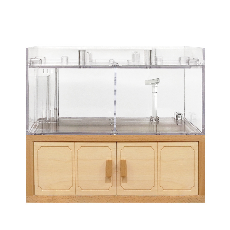 Acrylic Big Aquariums Wholesale Betta Fish Tropical Fish Live Led Table Automatic Filter Fish Farming Tank