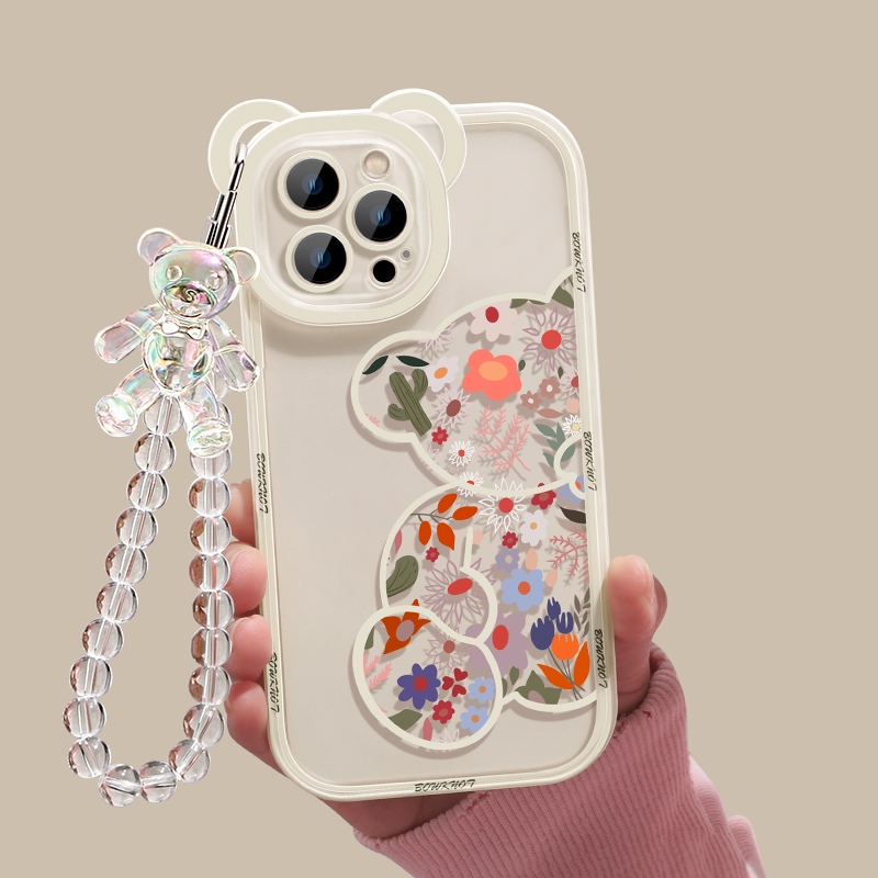 Чехол с граффити цитатами уличная мода милый чехол для iphone 13 13pro max 11 12 pro неоновый Прозрачный чехол для телефона ремешок
