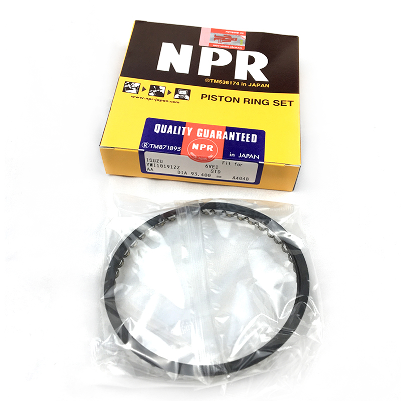 1 set original piston ring for 6VE1 pickup YWI10191ZZ for NPR