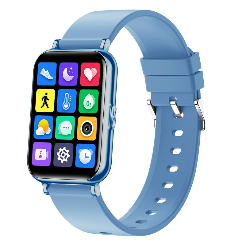 New Trend W100 PLUS Full Touchscreen Smartwatch with Heart Rate Monitor IP67 Waterproof Fitness Tracker BLE Call Smart Wristband