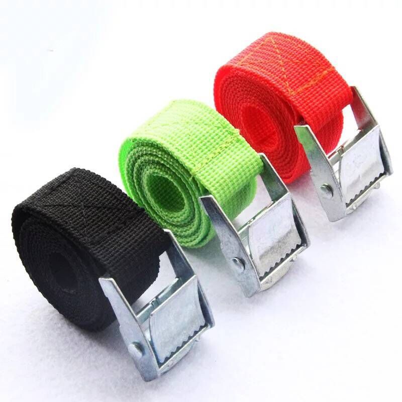 High Quality Polyester Straps Black Cam Buckle Lashing Belt