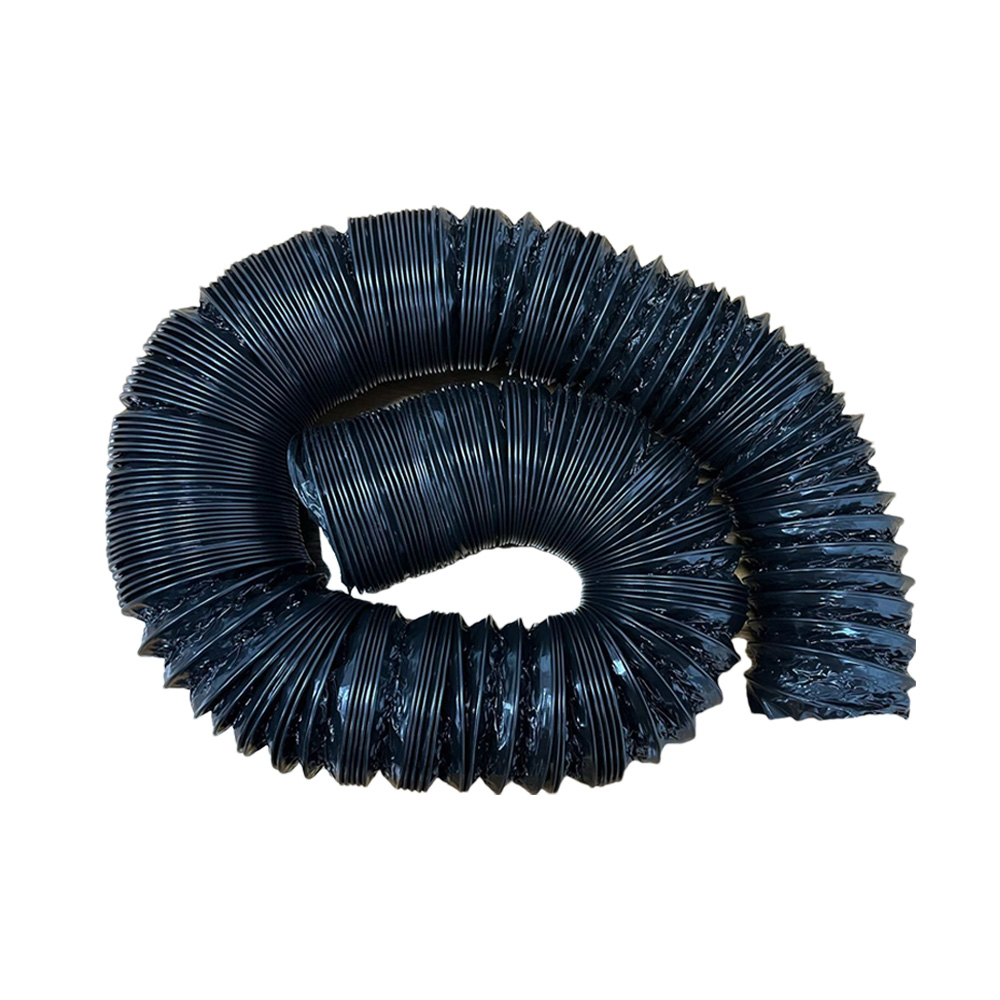 Thermostability Air Ventilation Duct 4 Inch Smoke Aluminum Foil Hose Flexible Air Duct For Ventilation