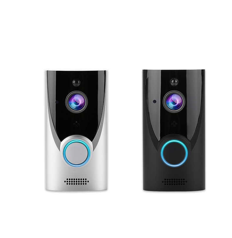 Домашний видеозвонок, уличная Wi-Fi камера HD 1080p, дверной звонок, домофон с камерой, умный дверной звонок с кольцом