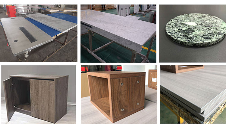 customized AHP wardrobe cabinet panels cpl laminate honeycomb panels