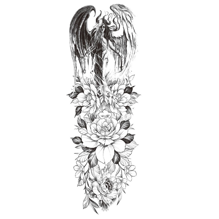 DZ Tattoo Catalog waterproof full sleeve temporary tattoo sticker