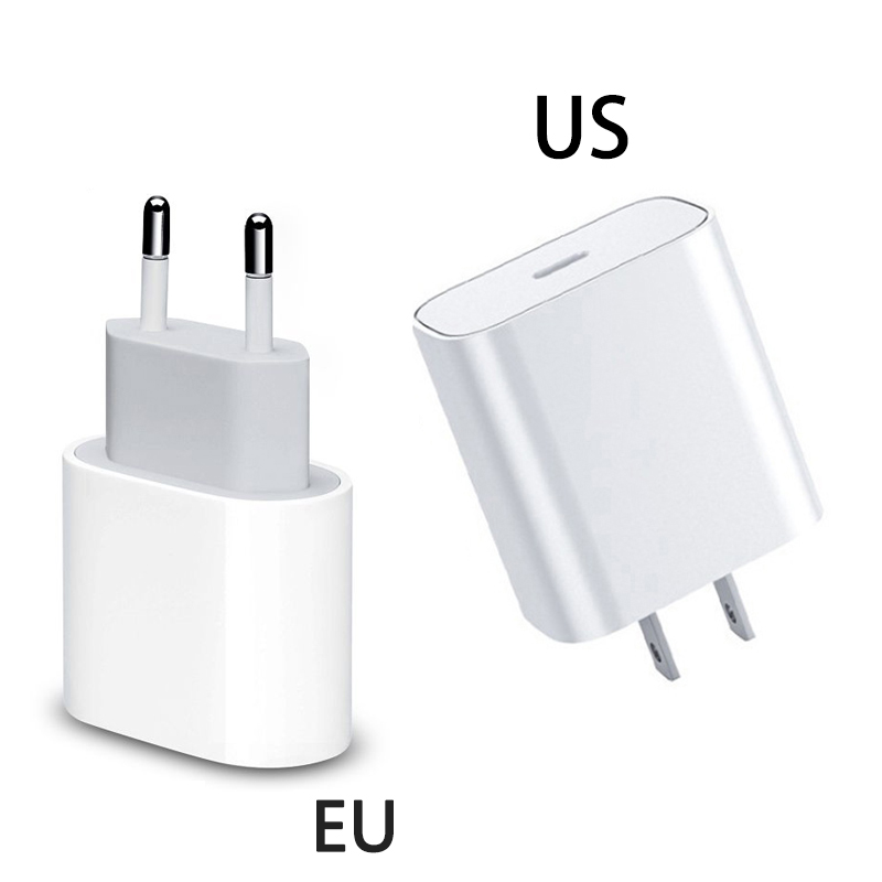 20 Вт PD кабель USB Type-c для быстрой зарядка usb-зарядка европейского и американского стандартов Великобритании, Австралии, для детей возрастом от 12 8 X XS XR 11 Pro Max 8 плюс 11pro