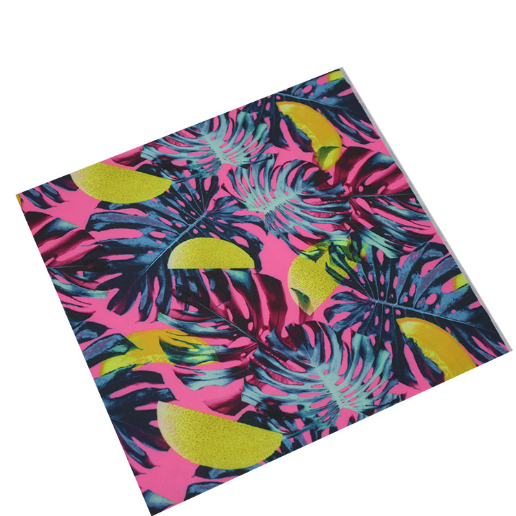 Special hot selling 80 polyester 20 spandex tactel fabric print