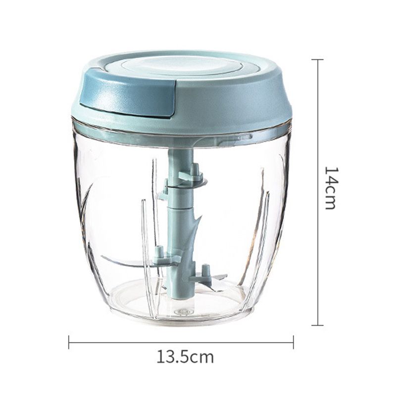 Baby food supplement professional mixer mini manual kitchen meat grinder food fruit transparent chopper