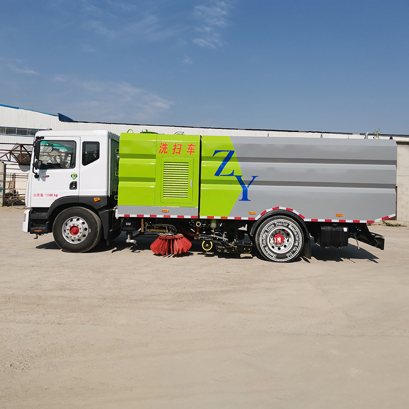 Japan I-suzu 5tons Multi-Function mechanical cleaning equipment road sweepers vehicle Sweeping Width 3.5m Working Area 56000m2/H