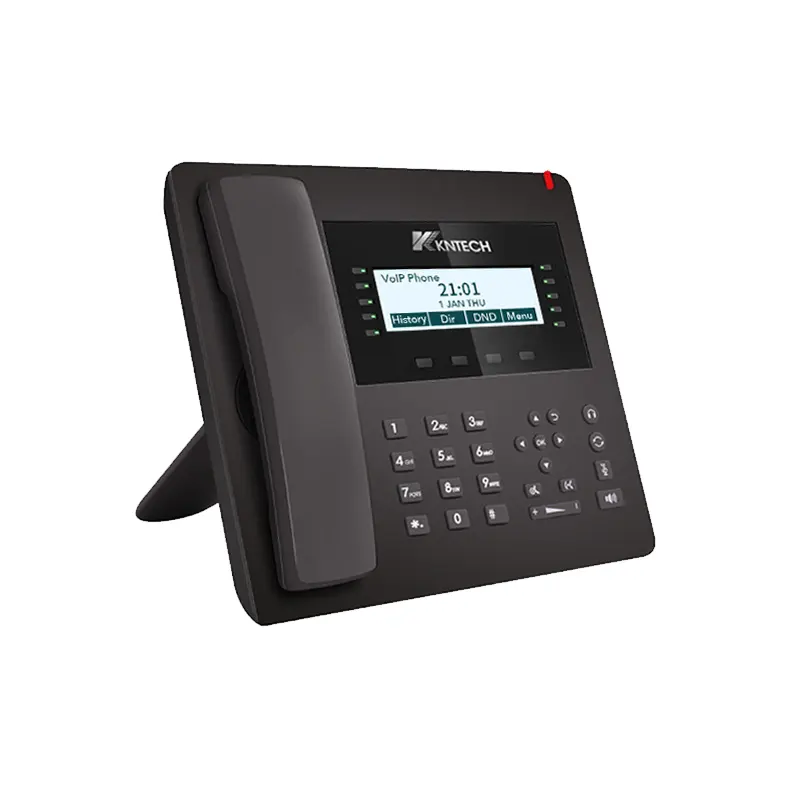 KNTECH  IP Phone For Office POE Supports KNPL-500 Voip Phone Desk Business IP Phone