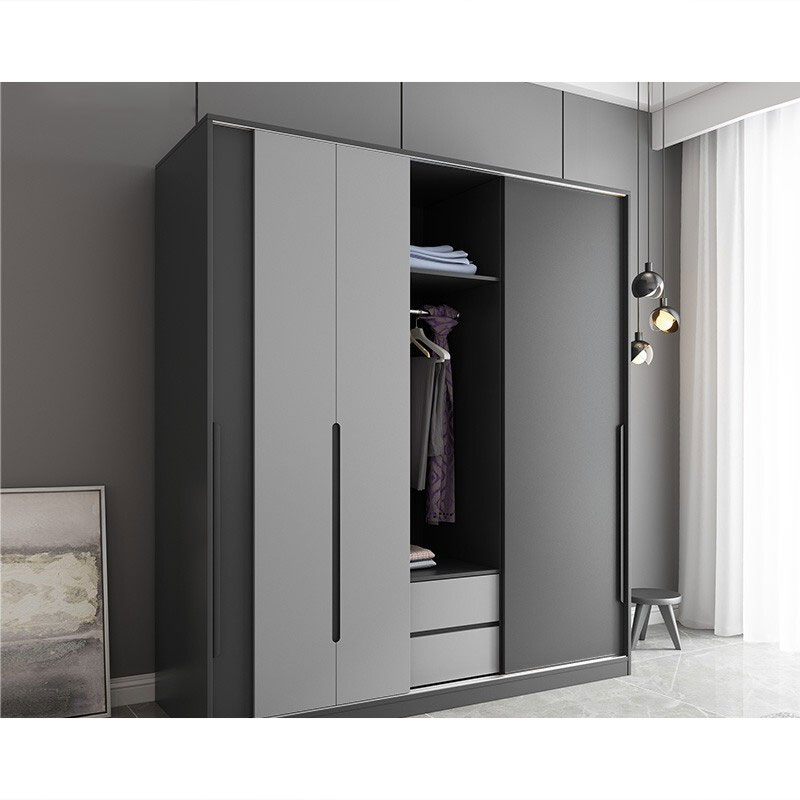 Kejahome-Modern Luxury Closet, Full с Bedroom Furniture Set, Sliding Door, Wardrobe Designs