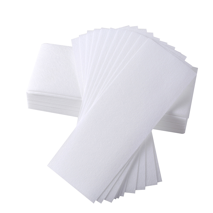 disposable depilatory hair removal pack bleached wax empty paper strips for bikini