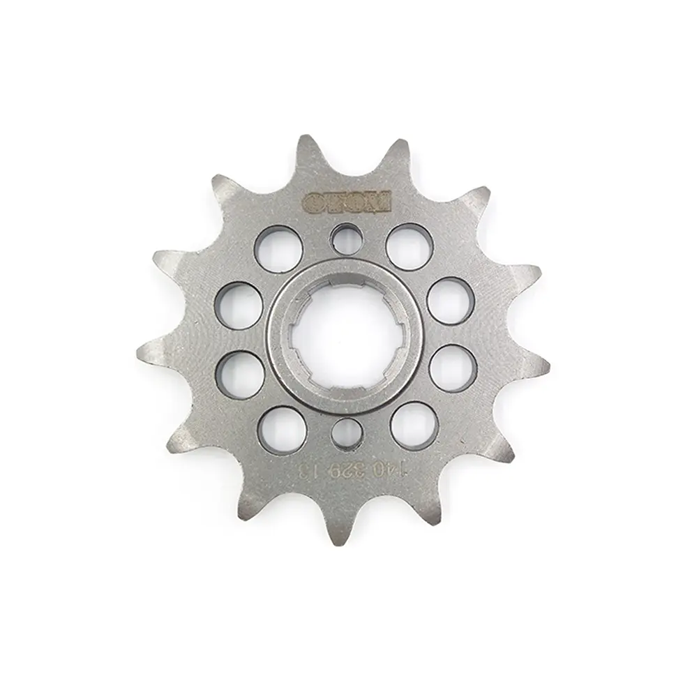OTOM Motorcycle Lightweight Hollowing out Forging Engine Front Drive sprocket   FOR  CB 125-250