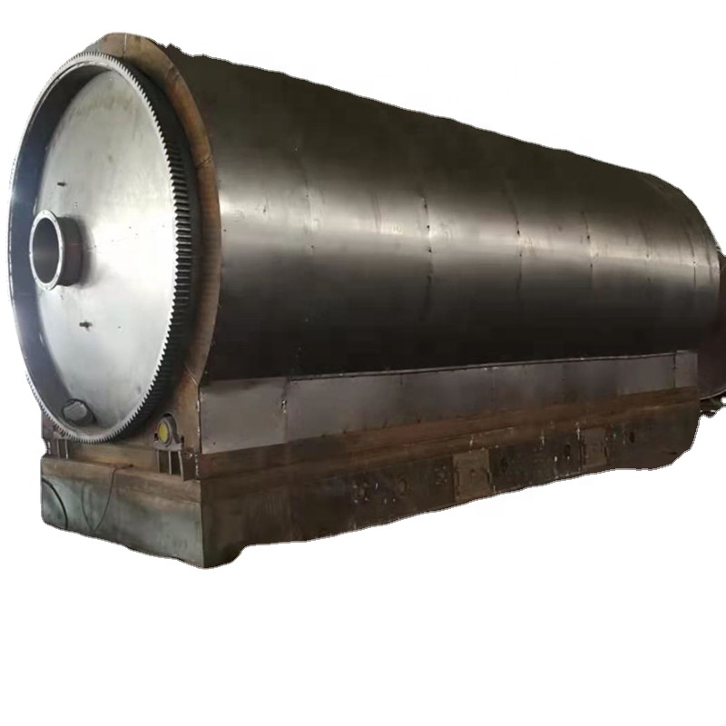 Q345R SS310L 3Tons-20Tons Semi-continuous plastic waste pyrolysis plant