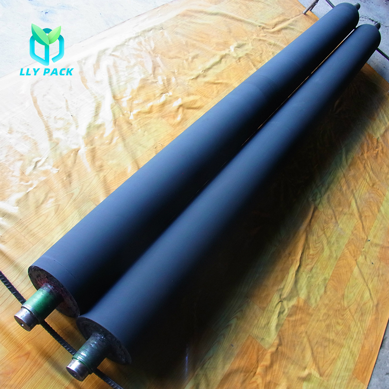 190mm Polyurethane Rubber Rollers For Flexo Printing Machine Laminating Machine