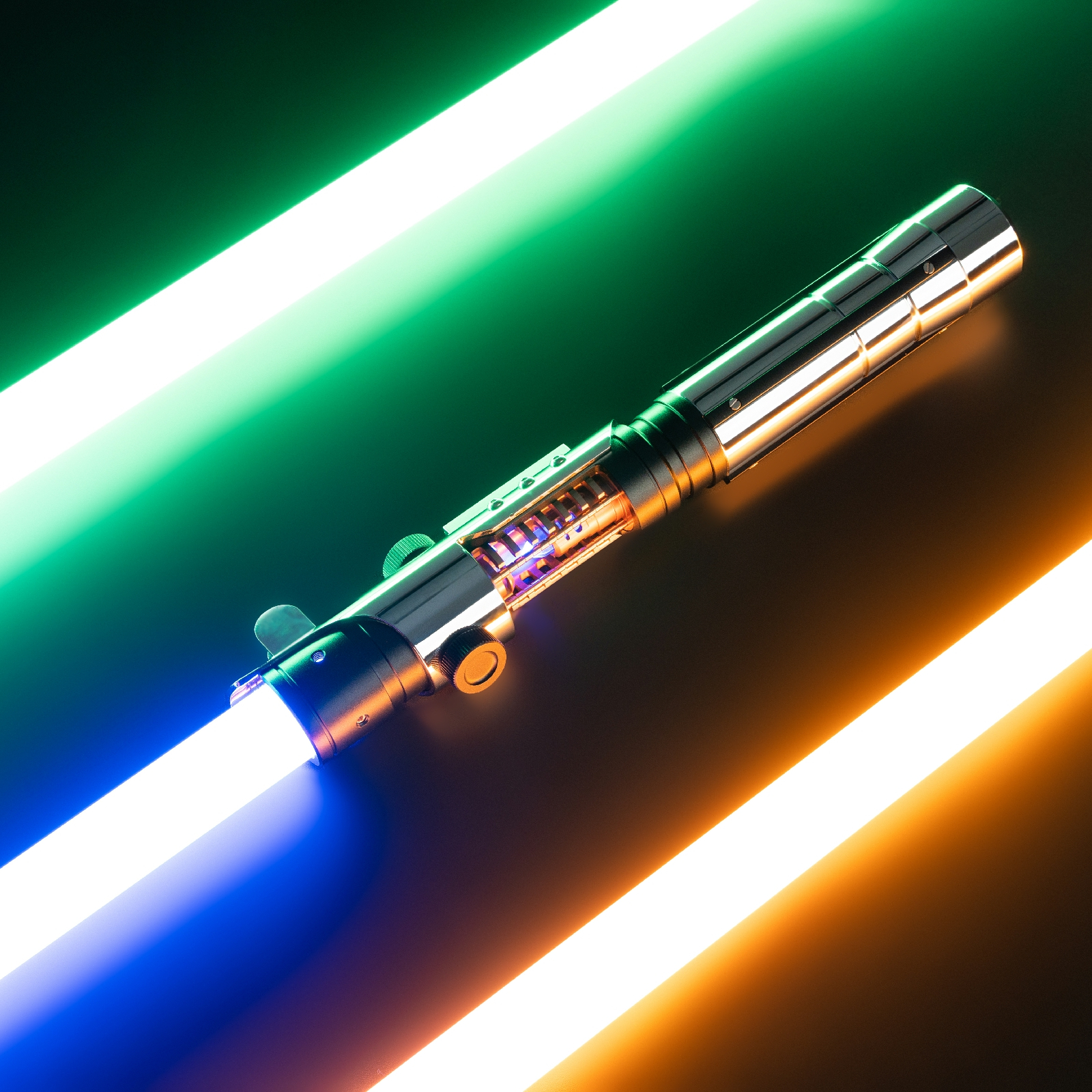 LGTSABER тяжелый дуэлированный металлический штырь Starkiller Xenopixl Гладкий Bluetooth меч FX FOC бесконечный цвет меняющий свет световой меч