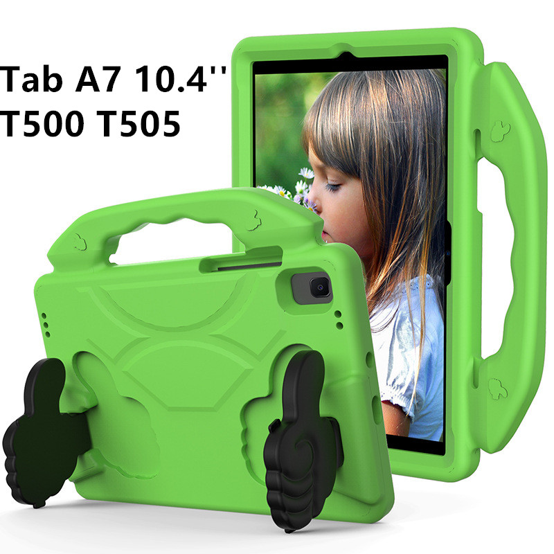 Лидер продаж, прочный резиновый чехол для планшета Samsung Galaxy Tab A7 10,4 T500 T505 2020 с ручкой из вспененного этилвинилацетата, с защитой от детей