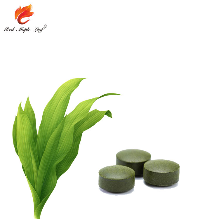 Красный кленовый лист, производящий Spirulina platensis tablet
