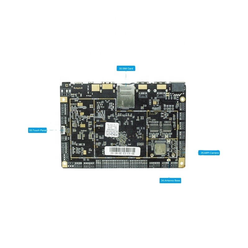 RK3288 материнская плата 4K рекламы digital signage media player