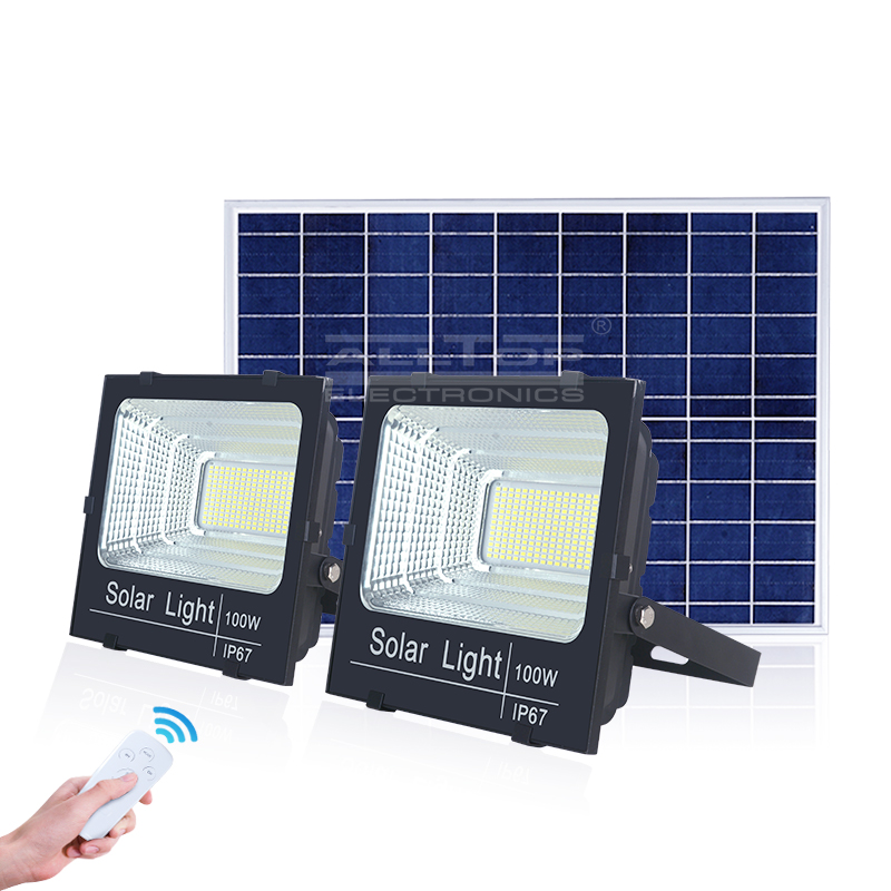 ALLTOP мощный большой диапазон Ip65 водонепроницаемый наружный перезаряжаемый 25 Вт 40 Вт 60 Вт 100 Вт 200 Вт 300 Вт Солнечный светодиодный прожектор