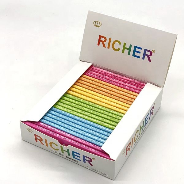 Custom Brand Cigarette Smoke Hemp Rolling Paper