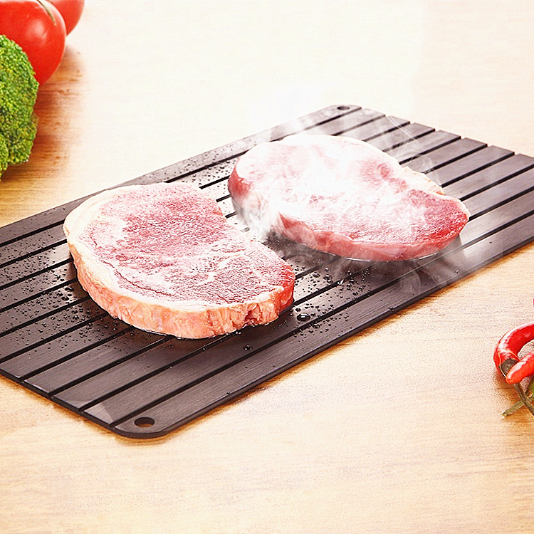 Лидер продаж, инструменты для замороженных продуктов и мяса, тарелка для размораживания, лоток для быстрого размораживания мяса