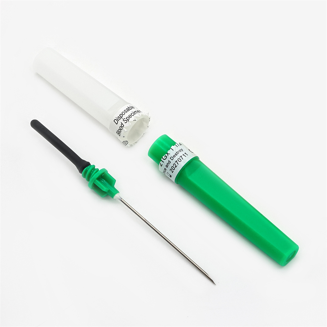 Medmount Disposable Safety Sterile 16G/ 18G/ 20G/ 21G/ 22G/ 23G Sterile Pen Type Vacuum Blood Collection Needle with CE/ISO