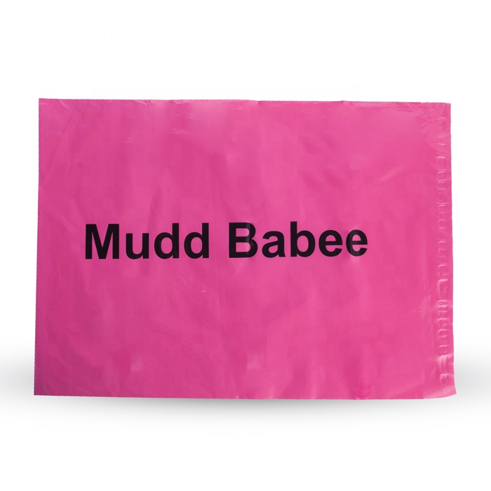 Custom Print Pink Biodegradable Correo Shipping Bags Courier Polymailer Poly Mailer Postage Mailing Bags With Logo For Clothing