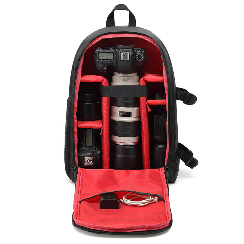 Многофункциональный рюкзак сумка через плечо для объектива камеры dslr рюкзак для камеры