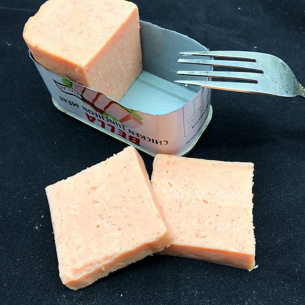 Хорошее качество, мясные консервы, говядина, курица со вкусом 198 г 340 г оловянного мяса, готового к употреблению для халяльного африканского мусульманского рынка