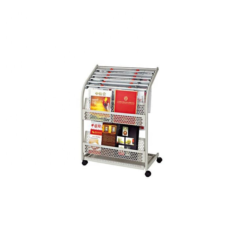 Hotel lobby bank bookstore detachable newspaper rack information rack