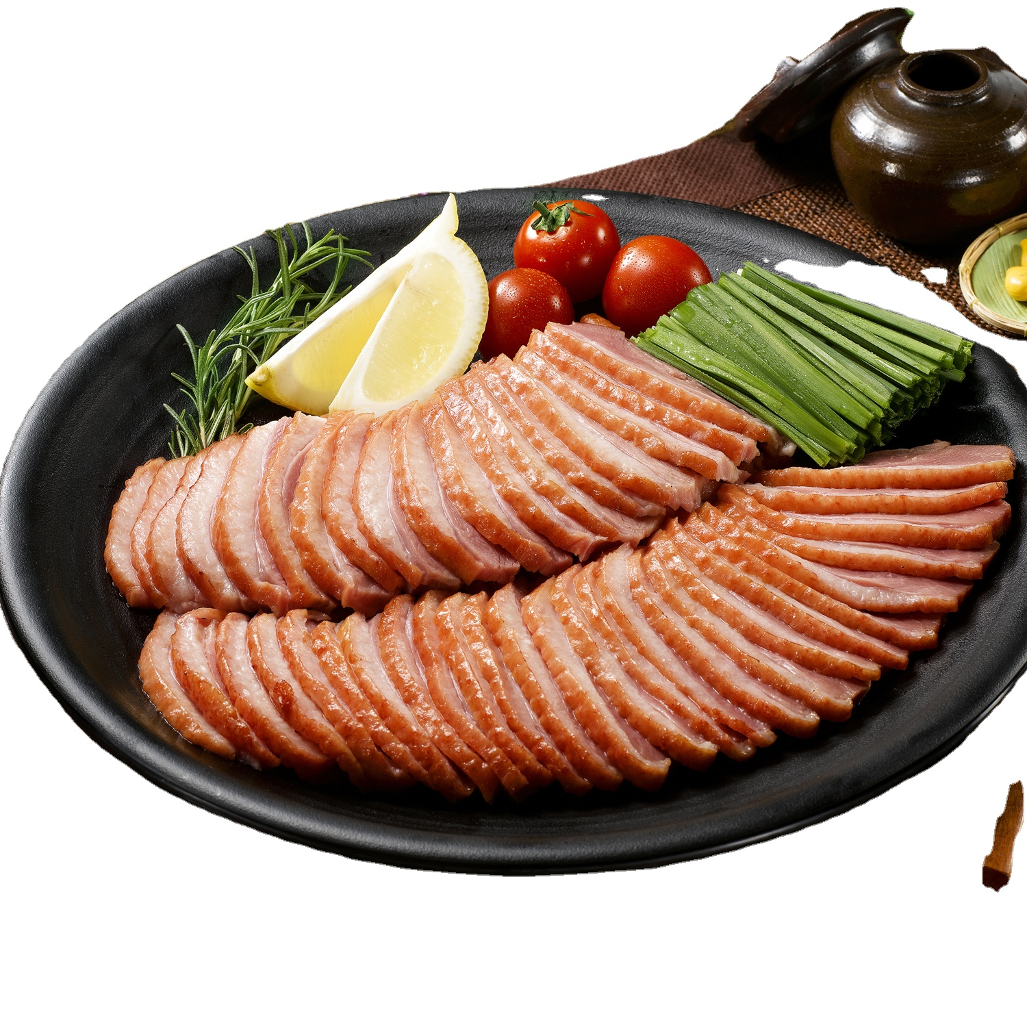 Замороженные кусочки дымчатой утки