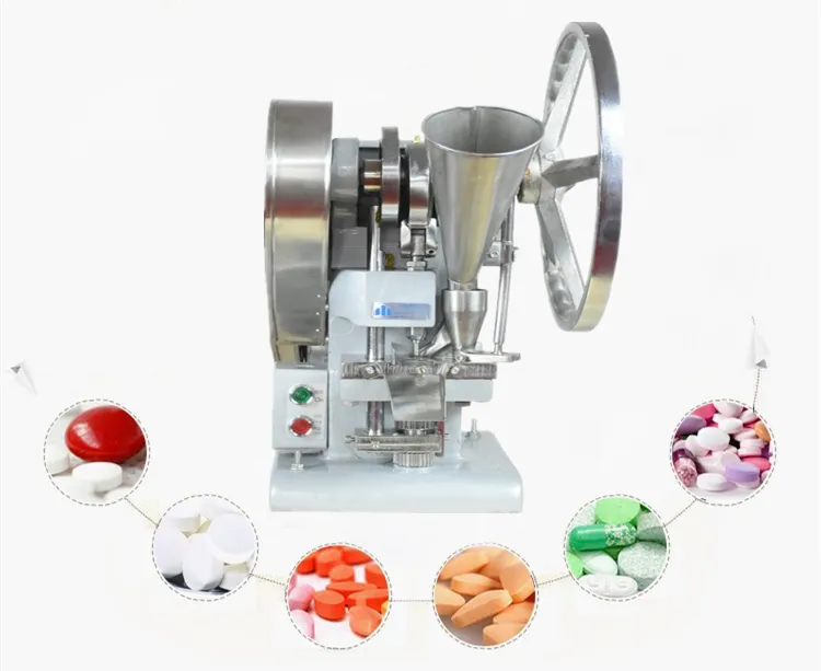 High speed Fully automatic tdp 1.5 single punch lab rotary pill pres tablet press machine