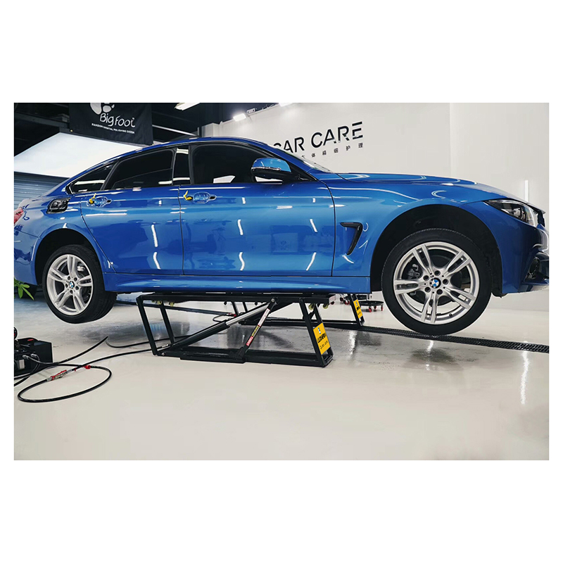 L750E, сделано в Китае, портативный быстроразъемный ножничный автомобильный подъемник с адаптером высоты