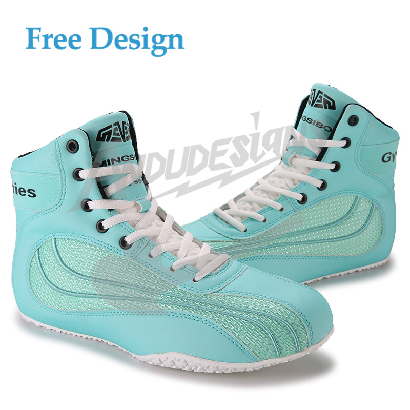 Hot Sale Custom Logo Manufacturer Mens Boxing Shoes Quality Weightlifting Light Weight Wrestling Shoes