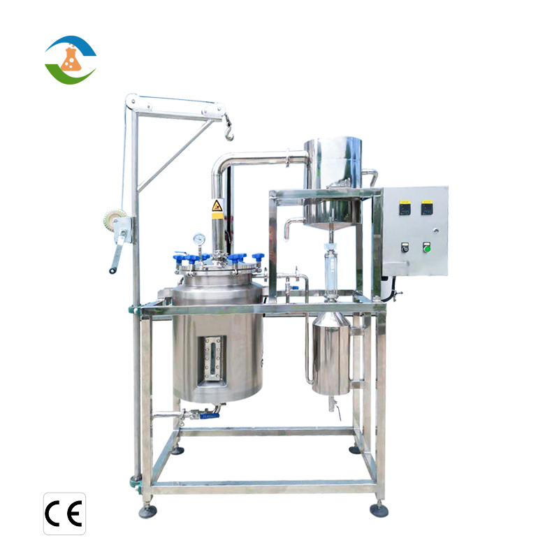 Stainless Steel Aroma Steam Distillation Unit Herbal Essential Oil Distiller