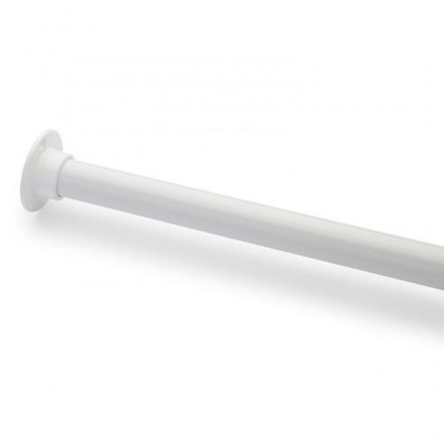 Shower curtain rod and accessories