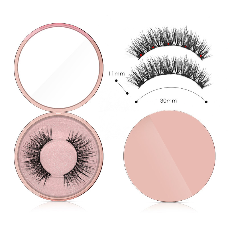 individual double magnetic eyelash curler set custom logo 5 magnets best soft magnetic eyelashes and magnetic liner