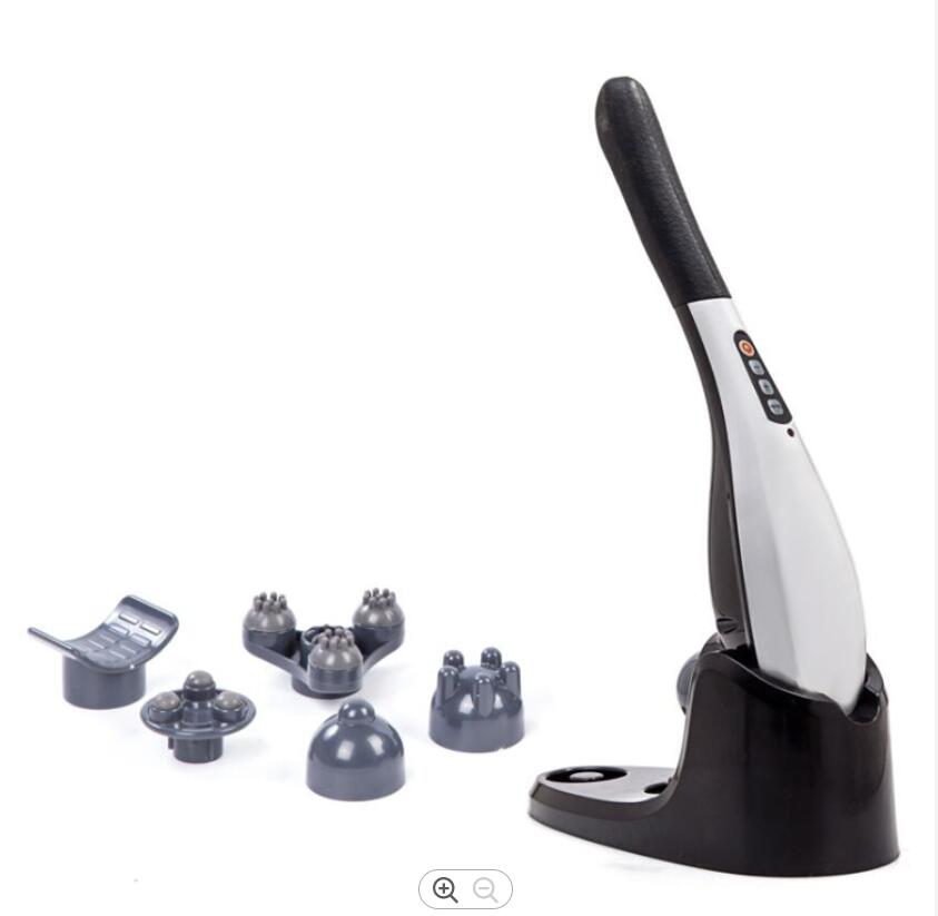Dolphin Electronic Handheld Dual Head Chinese Massage Percussion Stick Body Vibrator Massage Stick Tool Massager