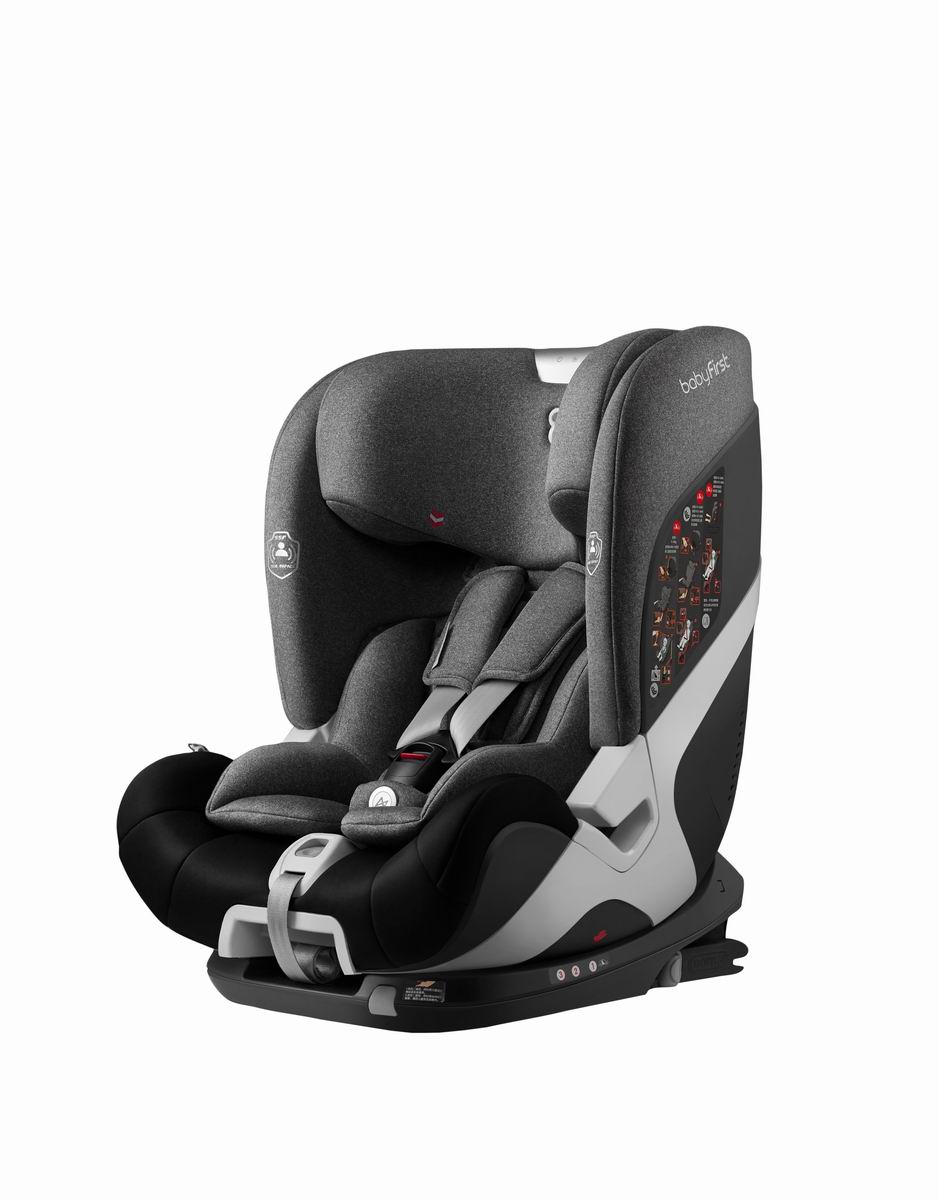 R542b black group i + ii + iii isofix & top tether ecer44 red dot winner, хороший дизайн if 2020 award winner, высококачественные детские автомобильные кресла