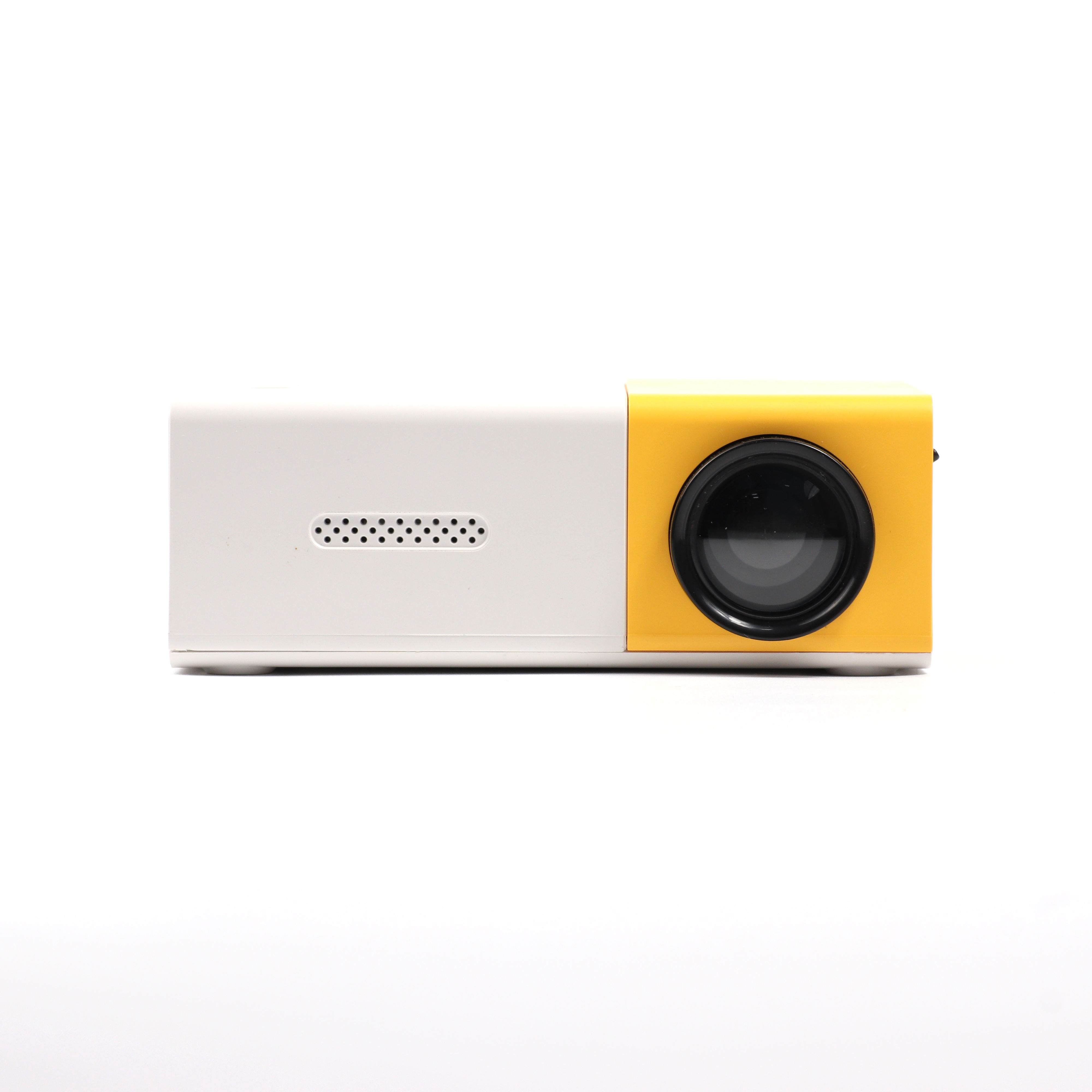Factory direct sales 2022 mini elegant home theater projector portable LED HD 1080P support multi-interface VGA multimedia playe