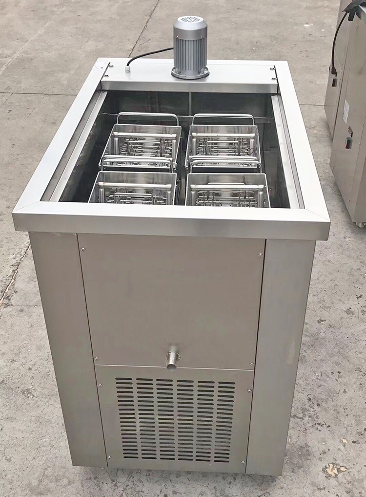 Commercial Ice Cream Popsicle Machine/ 4 Moulds Delicious Ice Cream Ice Popsicle Making Machine