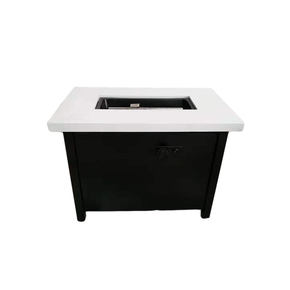 Outdoor Aluminum Fire Pit for gas tank