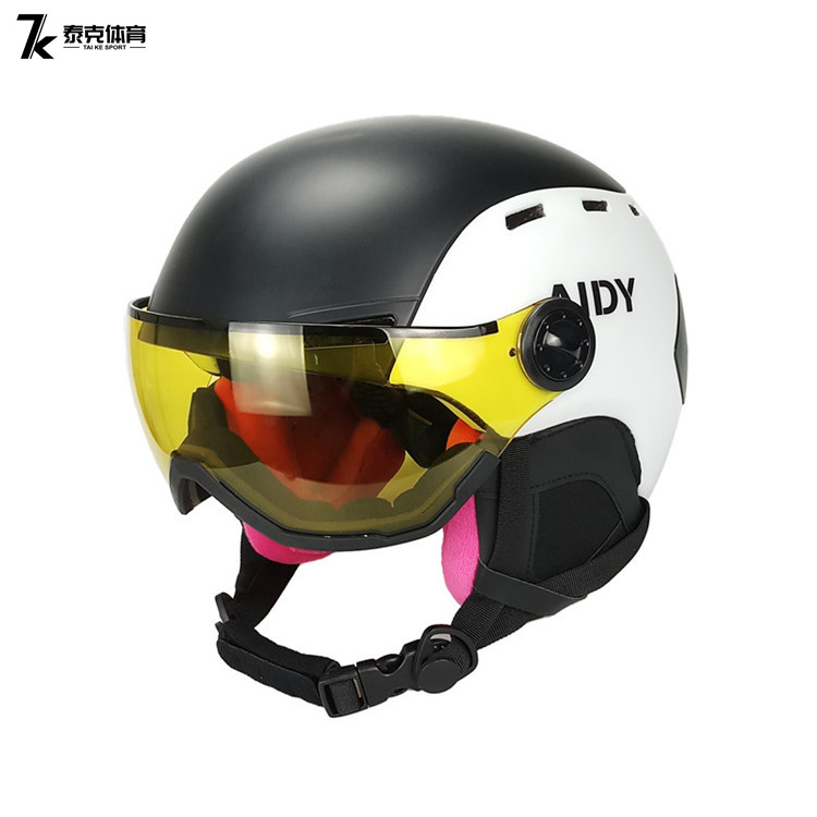 CE Certified Child Adult Skiing Snowboard Helmet for Man Woman Youth Kid Teen OEM Dual-Color Snowing Sport Helmets