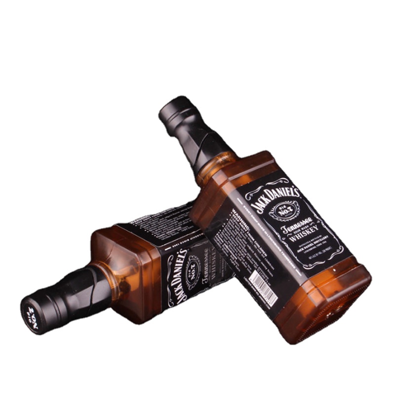 Best Sellers Bottle lighter Copy Wine bottle Flame Gas Lighter Unique Personal Whiskey Cigarette Lighters Windproof