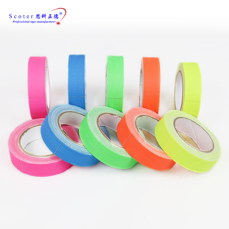 Colorful Decorative Blacklight Reactive Neon Fluorescent Spike Tape