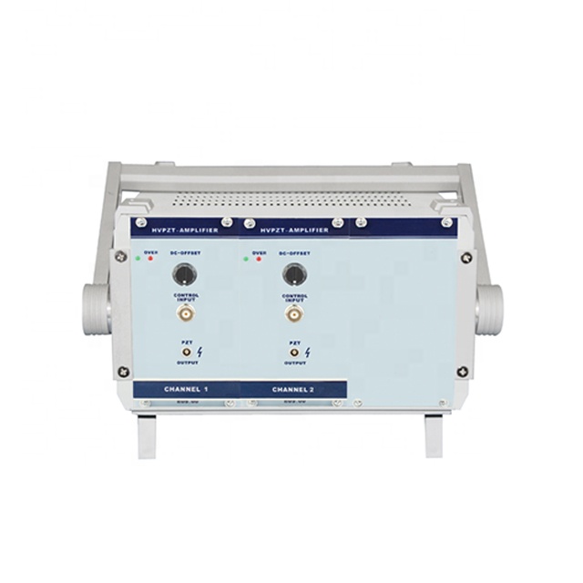 E01.A2 amplified piezoelectric platform 2 channel controller open loop piezo flexure platform nanopositioning system controller
