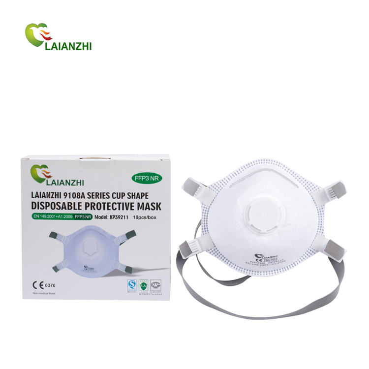 LAIANZHI KP39211 FFP3 защитные Профессиональные маски в форме чашки из нетканого материала + расплавленная, расплавленная ткань